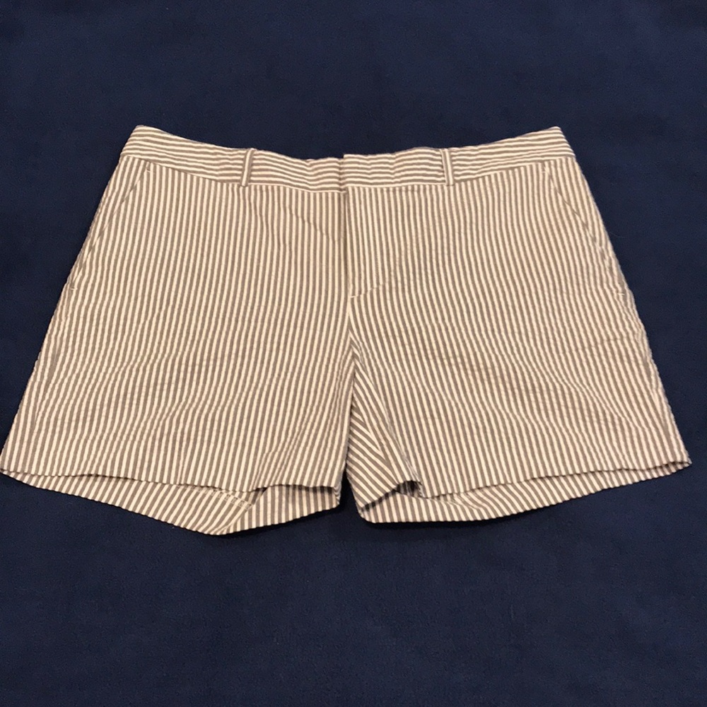 Pinstriped shorts